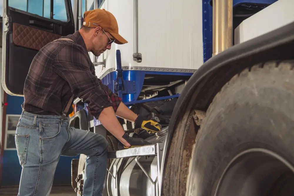 Fast Mobile Tire Service for Semi